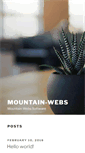 Mobile Screenshot of mountain-webs.com